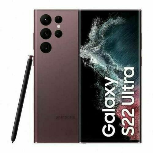 s22 ultra with spen burgandy