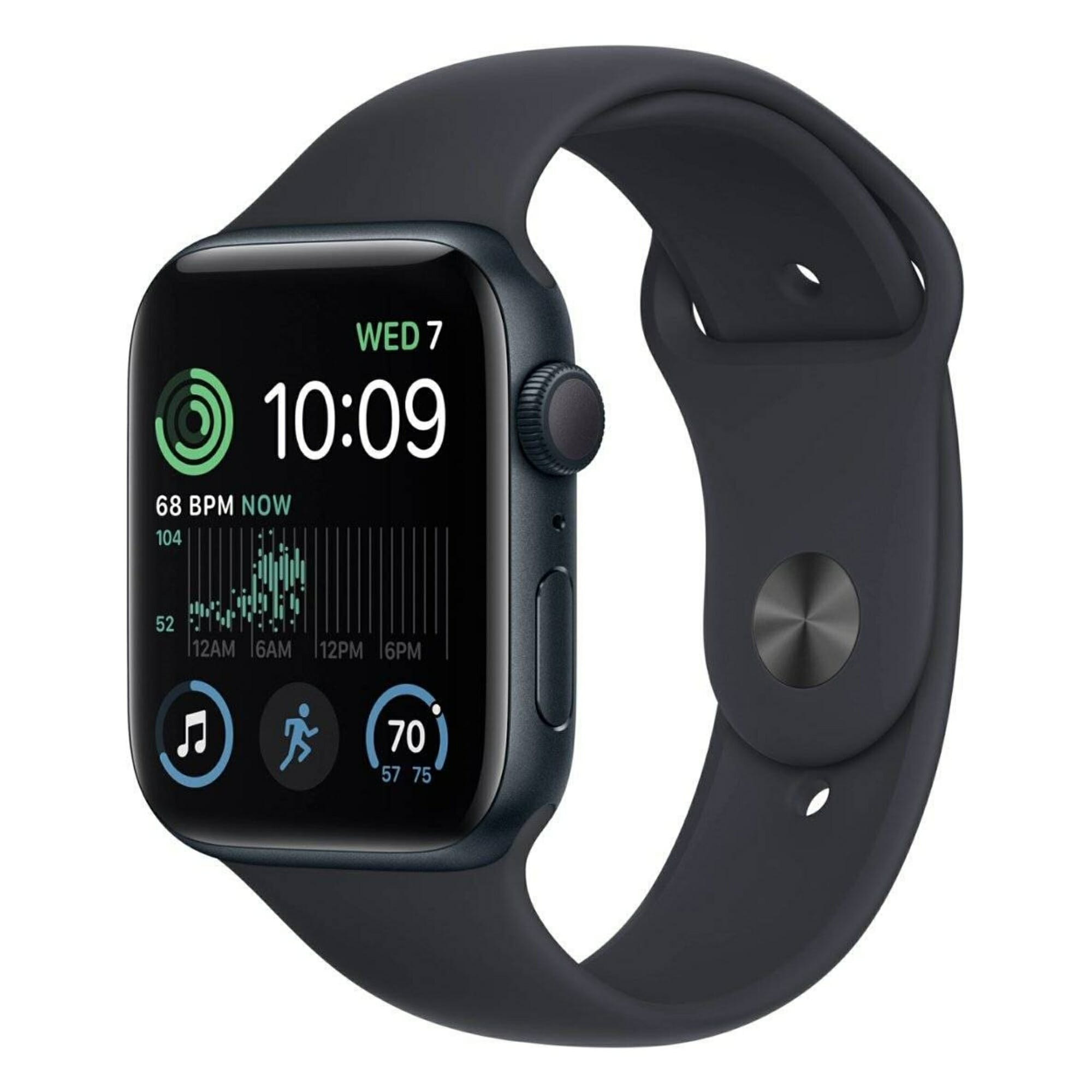 Apple Watch SE 2nd Gen 44mm, (S/M) Sport Band, Wi-Fi + GPS - Pristine Condition - Image 3