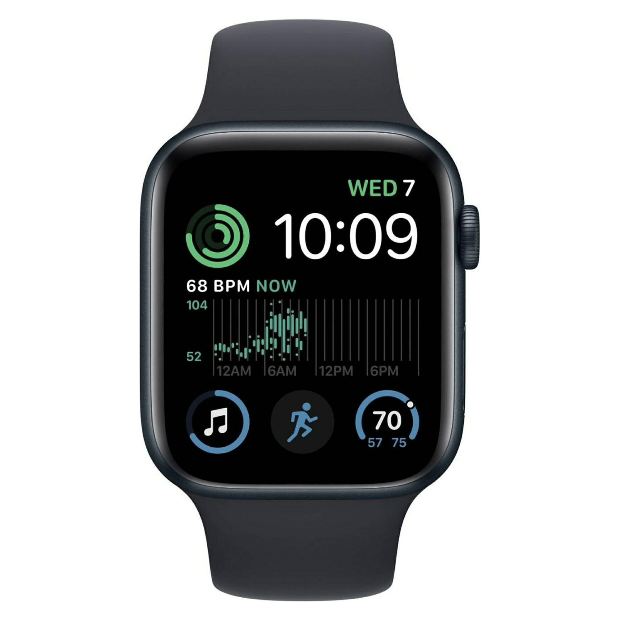 Apple Watch SE 2nd Gen 44mm, (S/M) Sport Band, Wi-Fi + GPS - Pristine Condition - Image 4