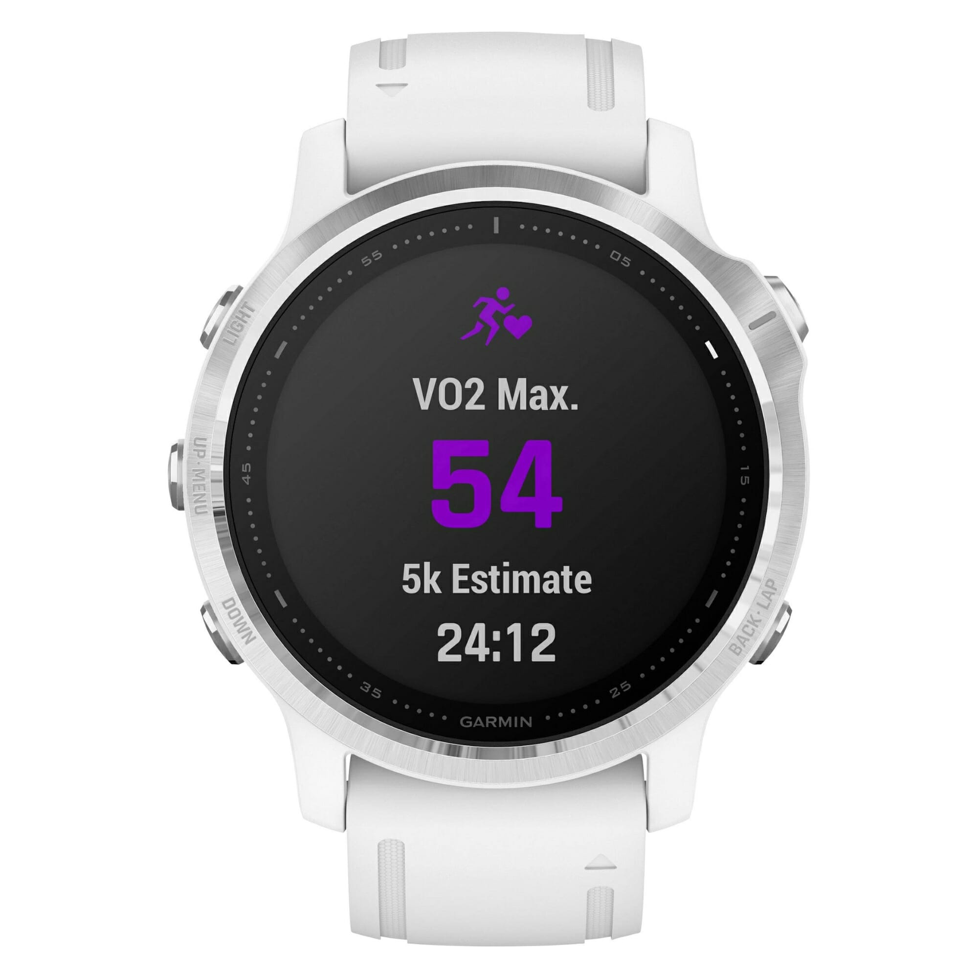 GARMIN FENIX 6S Smartwatch - 42mm Refurbished with White Band - Image 6