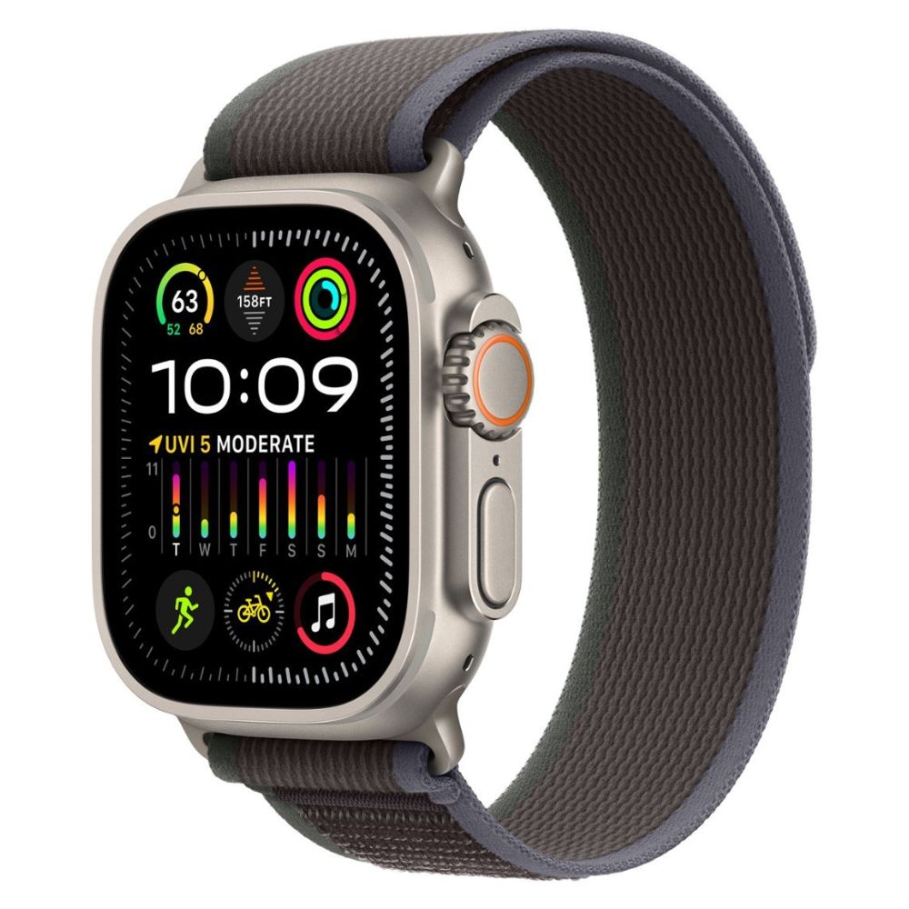 Apple Watch Ultra 2 Titanium GPS + Cellular | Blue/Black Trail Loop | (Refurbished) - Image 2