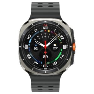 galaxy watch ultra 47mm smartwatch, gps + cellular, titanium silver excellent condition