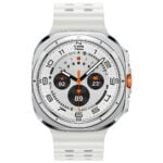 galaxy watch ultra 47mm smartwatch, gps + cellular, titanium White excellent condition
