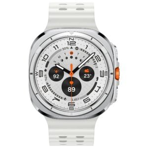 galaxy watch ultra 47mm smartwatch, gps + cellular, titanium White excellent condition