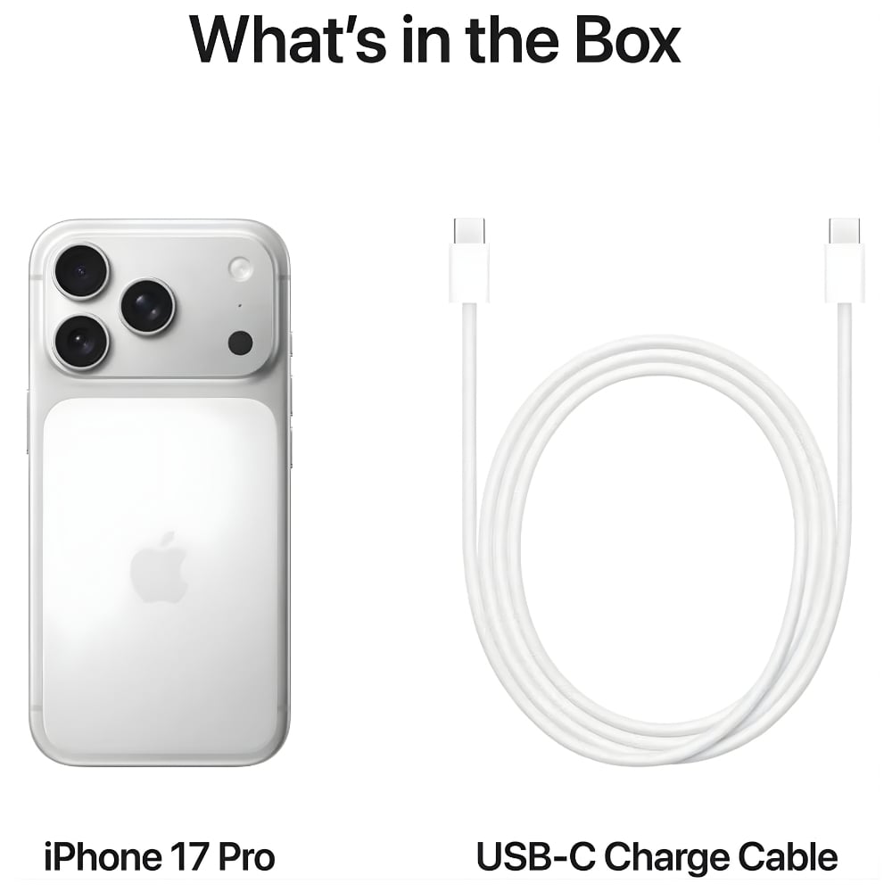 Refurbished iPhone 17 Pro 256GB Silver - Like New & Unlocked