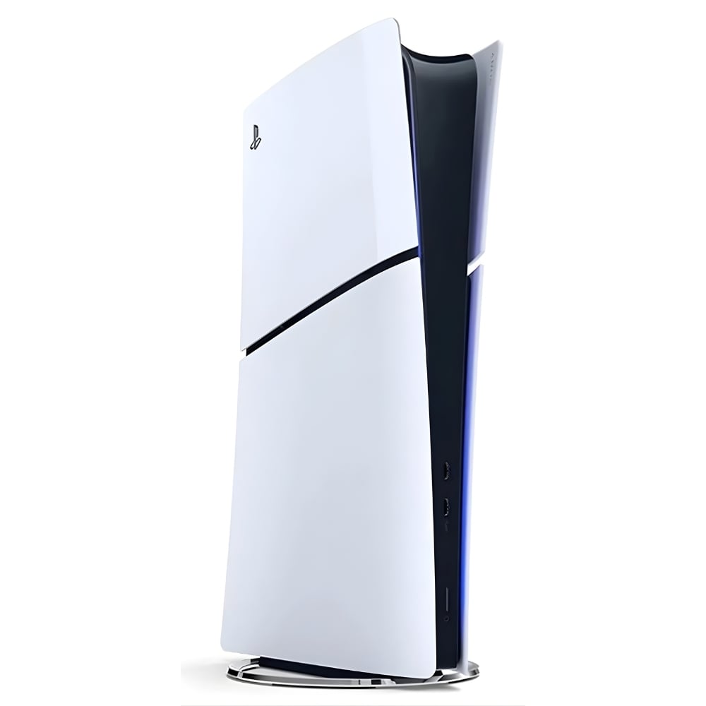 playstation 5 disk edition slim gaming console with dualsense controller, 1tb refurbished