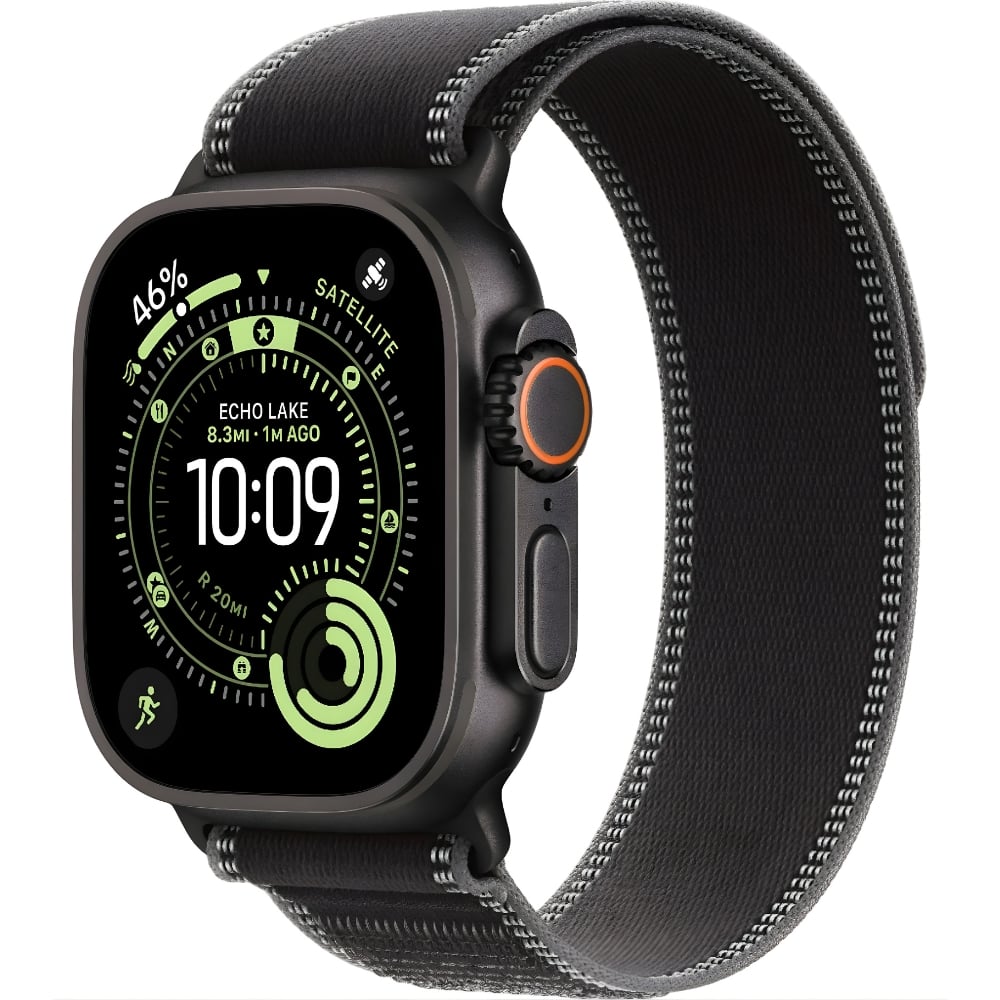 Apple Watch Ultra 3 GPS + Cellular | 49mm | Black/Charcoal Trail Loop