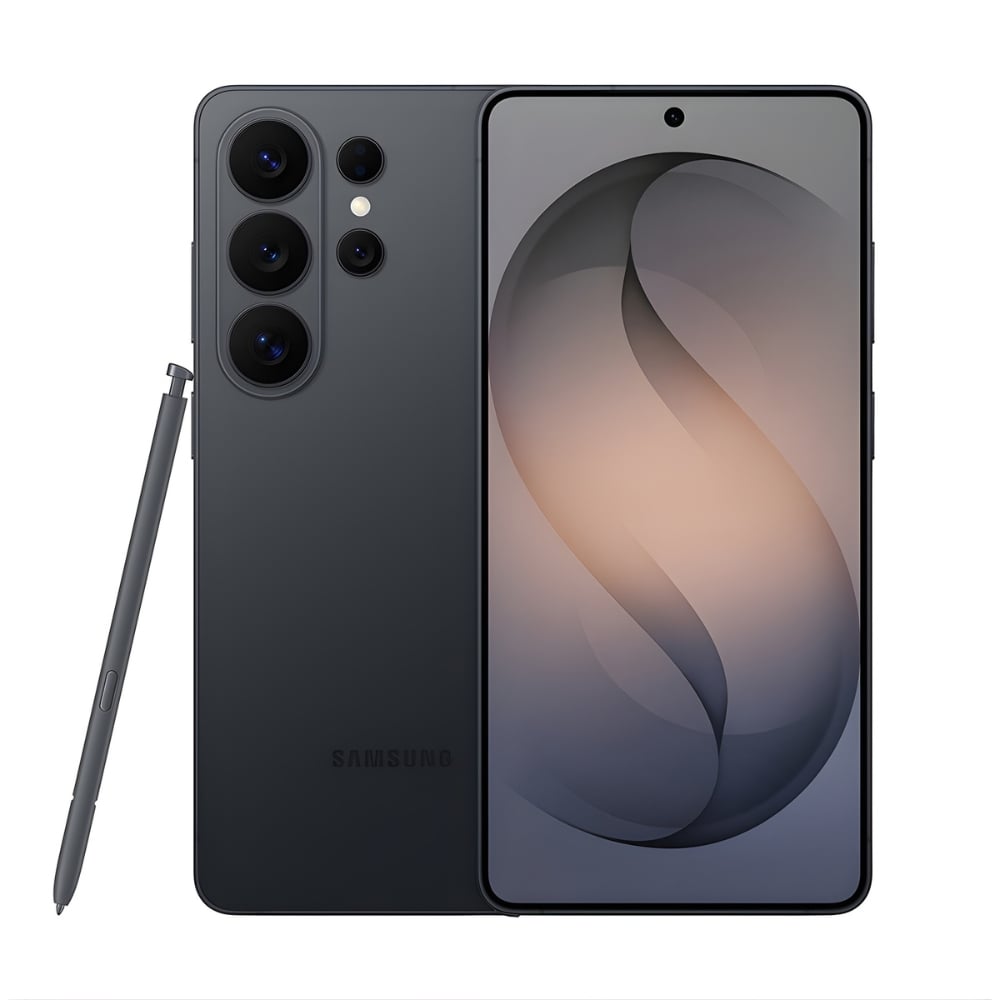 Samsung Galaxy smartphone with S Pen and triple cameras