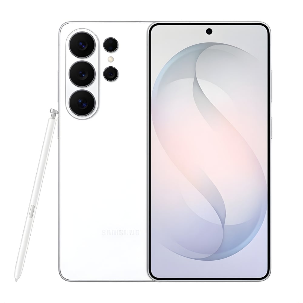 Samsung Galaxy smartphone with S Pen and triple cameras