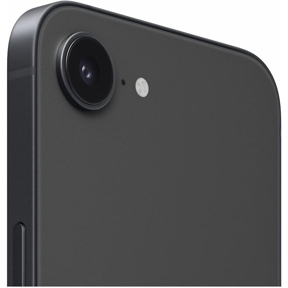 Close-up of smartphone rear camera and flash