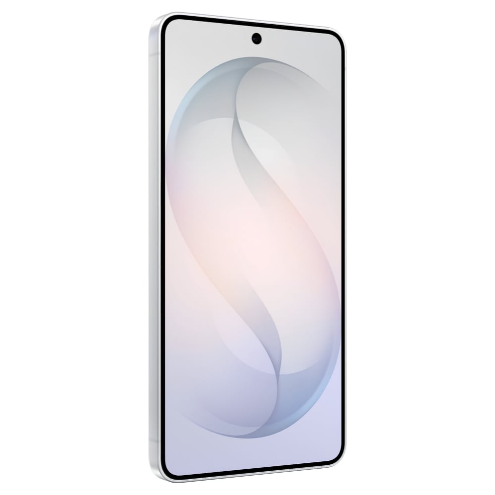 Modern smartphone with centred punch-hole display