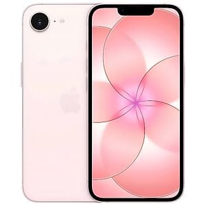 Pink Apple iPhone front and back view