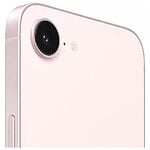 Close-up of pink smartphone rear camera