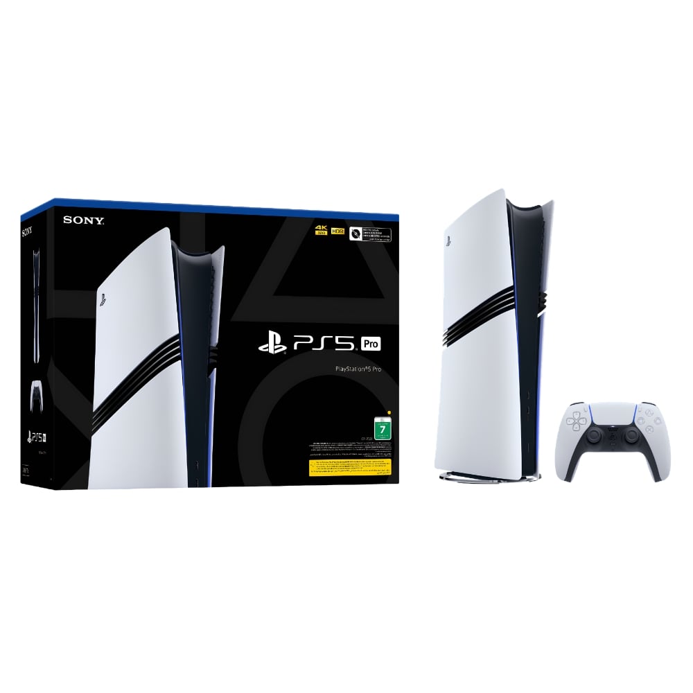 Sony PS5 Pro console with box and controller