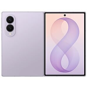 galaxy z fold8 unlocked 12gb levander color + 256gb pristine condition