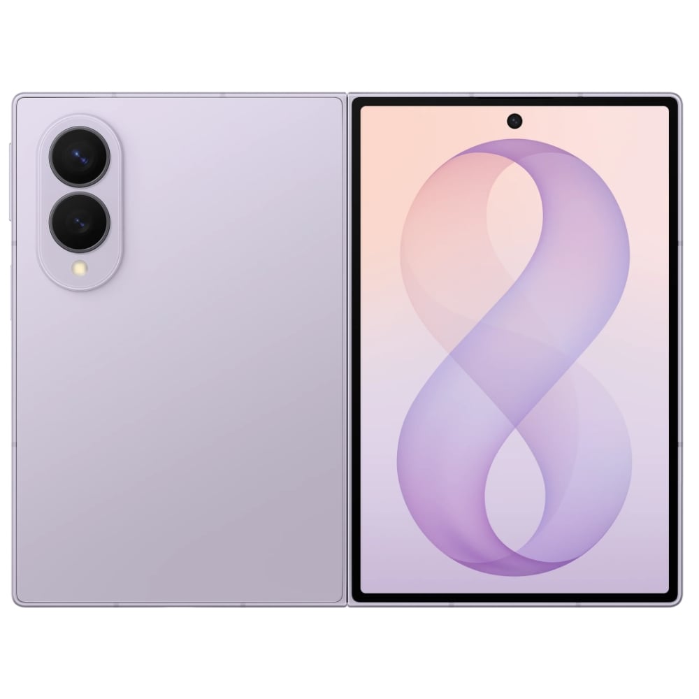galaxy z fold8 unlocked 12gb levander color + 256gb pristine condition