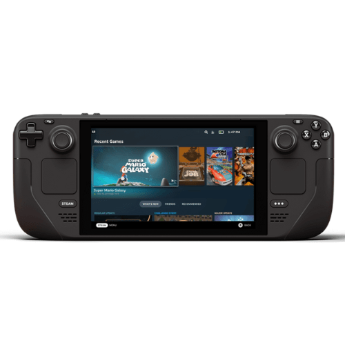 Refurbished Steam Deck Handheld Gaming Computer, Black