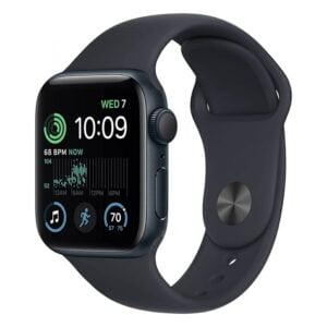 refurbished apple watch se 2nd gen 44mm silver midnight sport band smartwatch Midnight