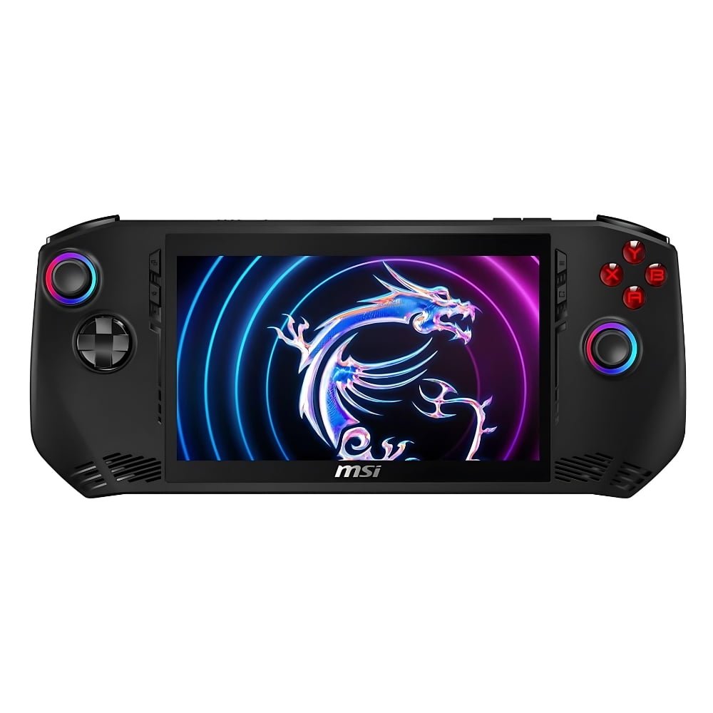 refurbished msi claw a1m handheld gaming console – intel core ultra 5 / 512gb ssd / 16gb ram / 7inch fhd / black