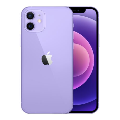 Refurbished iPhone 12, 128GB, Purple - Pristine Condition